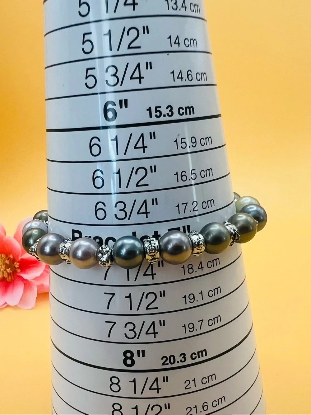 Elegant Multicolor Pearl Bracelet by